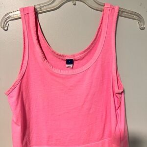 Old Navy Pink Crop Tank Top